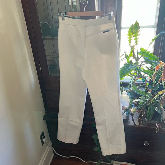 Vintage Koret City Blues Jeans Size 8 Women White Mom Jeans Bootcut High Rise - Picture 8 of 17